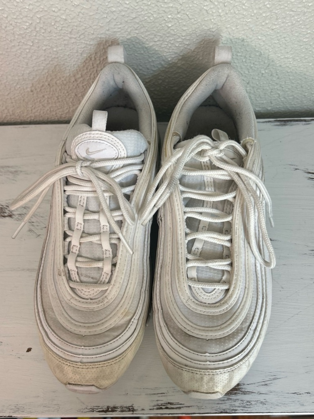 Nike Off-White/Light Cream Air Max 97 Sneakers